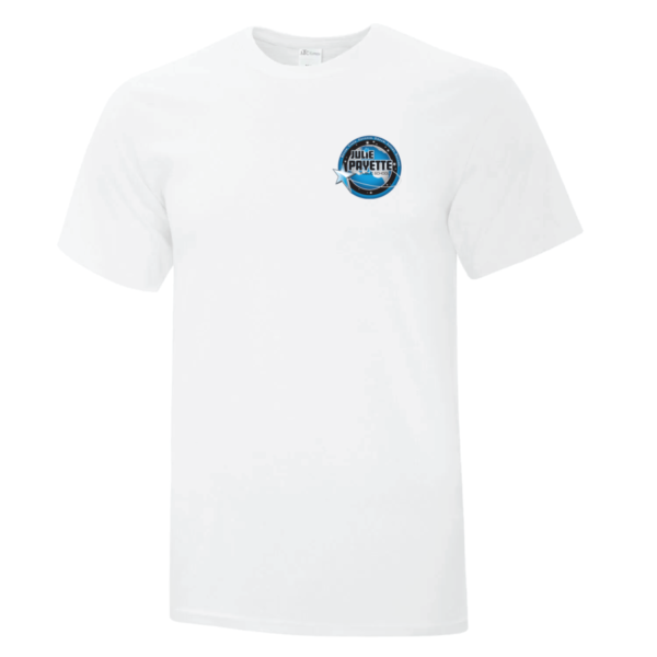 Julie Payette Cotton T- Shirt with Small Logo